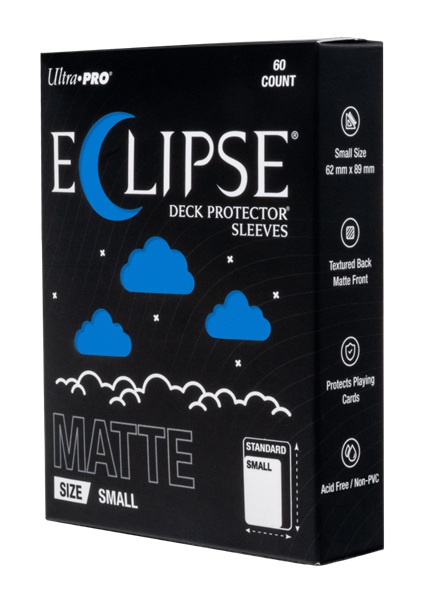 60 lommer - Ultra Pro - Eclipse Matte Small (2026): Pacific Blue (Blå) (Top kvalitet) - Pro-Matte/Non-Glare - Professional Sleeves #16692