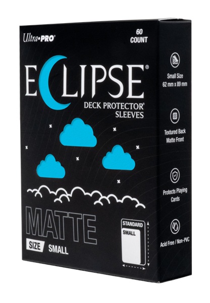 60 lommer - Ultra Pro - Eclipse Matte Small (2026): Sky Blue (Blå) (Top kvalitet) - Pro-Matte/Non-Glare - Professional Sleeves #16693