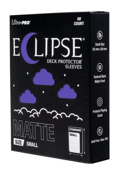 60 lommer - Ultra Pro - Eclipse Matte Small (2026): Royal Purple (Lilla) (Top kvalitet) - Pro-Matte/Non-Glare - Professional Sleeves #16696