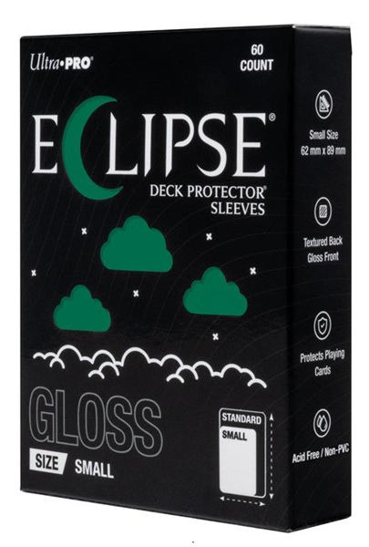 60 lommer - Ultra Pro - Eclipse Gloss Small (2026): Forest Green (Grøn) (Top kvalitet) - Professional Sleeves #16715