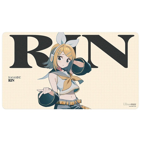 Spillemåtte (Playmat) - Hatsune Miku: Retro Soundscapes - Rin - Ultra Pro #16826