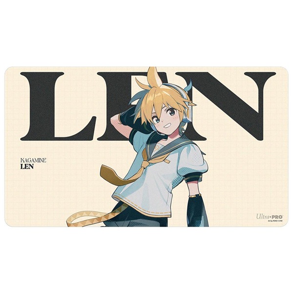 Spillemåtte (Playmat) - Hatsune Miku: Retro Soundscapes - Len - Ultra Pro #16827