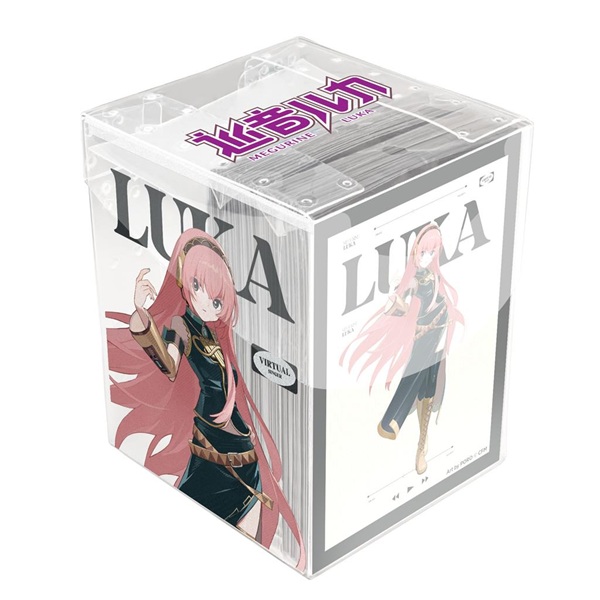 100 Lommer! Hatsune Miku: Retro Soundscapes - Luka - Deck Protector Sleeves in Clear Box - Ultra Pro #16830
