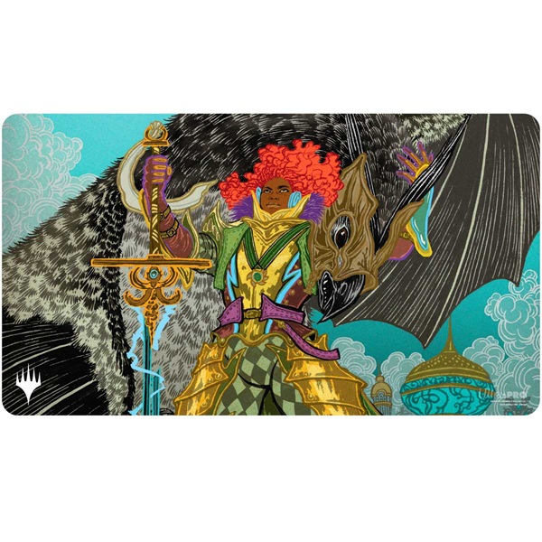 Magic Spillemåtte (Playmat) - Aetherdrift: Caradora, Heart of Alacria (Borderless Art) - Ultra Pro #38697