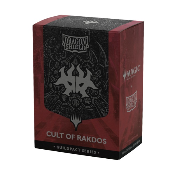 Dragon Shield Deck Protectors - Matte Dual Art Sleeves: Magic: The Gathering: The Guildpact Series - Cult of Rakdos - 100 lommer - Dragonshield - Sleeves #AT-16514