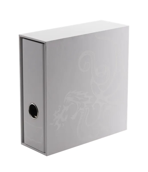 Dragon Shield - 2-Ring Slipcase Binder (Album/Ringbind) - Sanctuary: White - Dragonshield #AT-33602