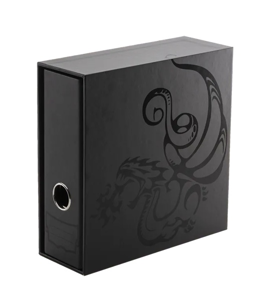 Dragon Shield - 2-Ring Slipcase Binder (Album/Ringbind) - Sanctuary: Black - Dragonshield #AT-33604