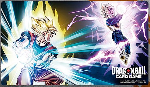 Spillemåtte (Playmat) - Dragon Ball Super: Fusion World Official - 01: Son Goku vs. Vegeta