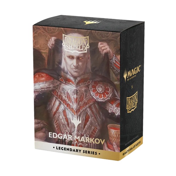 Dragon Shield Deck Protectors - Matte Dual Art Sleeves: Magic: The Gathering - Legendary Series: Edgar Markov - 100 lommer - Dragonshield - Sleeves #AT-16537