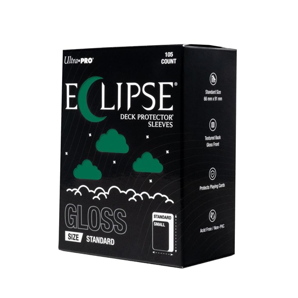 105 lommer - Ultra Pro - Eclipse Gloss (2026): Forest Green (Grøn) (Top kvalitet) - Professional Sleeves #16705