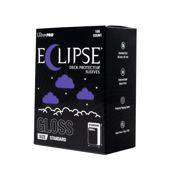105 lommer - Ultra Pro - Eclipse Gloss (2026): Royal Purple (Lilla) (Top kvalitet) - Professional Sleeves #16706