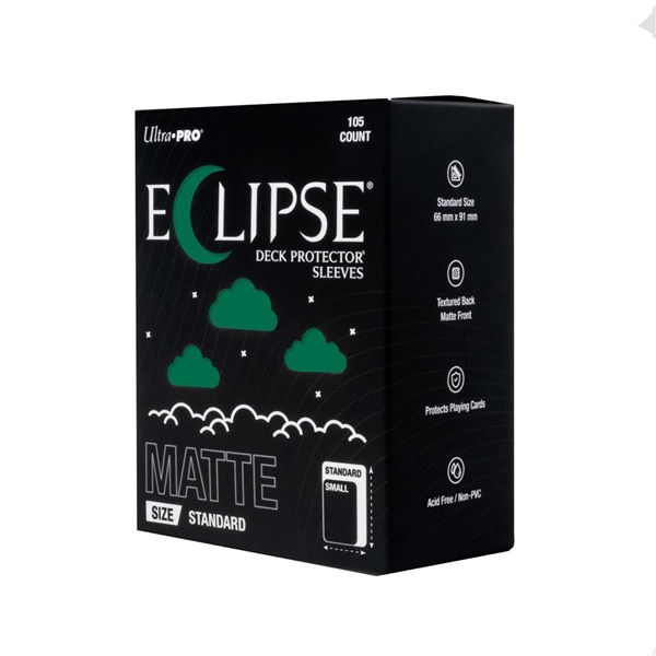 105 lommer - Ultra Pro - Eclipse Matte (2026): Forest Green (Grøn) (Top kvalitet) - Pro-Matte/Non-Glare - Professional Sleeves #16685