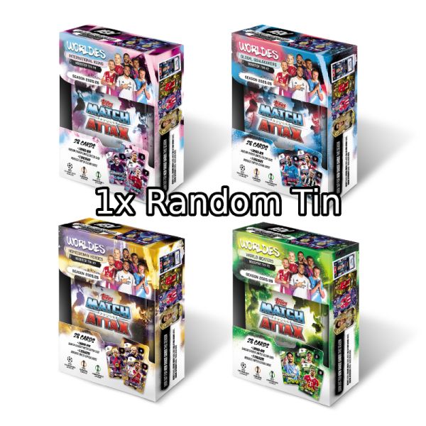 Topps Match Attax - Match Attax 2025/2026: UEFA Champions League - Booster Tin (29 Kort + 3 Limited Edition)