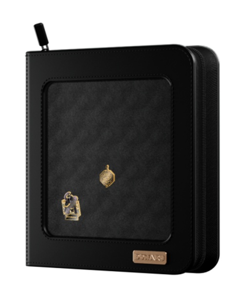 Gatherers' Tavern - DOMARU 12-Pocket Deco Pin Binder - Sacred Beasts: Dark Warrior
