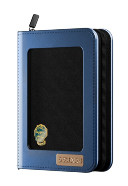 Gatherers' Tavern - DOMARU 4-Pocket Deco Pin Binder - Sacred Beasts: Azure Sovereign