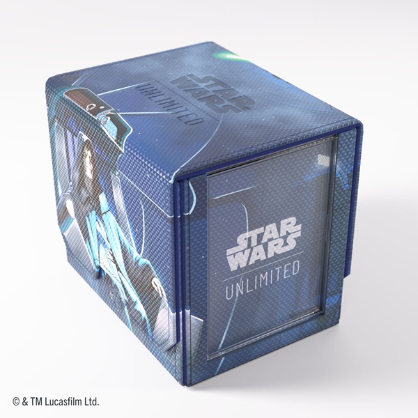 Gamegenic - Deck Box: Star Wars: Unlimited - Set 8: Ashes of the Empire - Deck Pod - Jedi Luke Skywalker & Emperor Palpatine