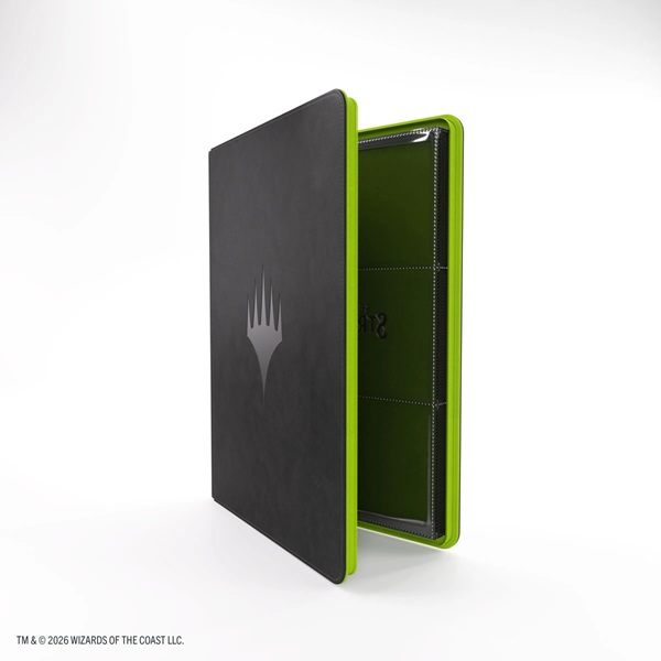 Gamegenic - Mappe: Magic: The Gathering - Secrets of Strixhaven - Prime Zip-Up Album 18-Pocket (Holder 360 Kort) - Black/Green