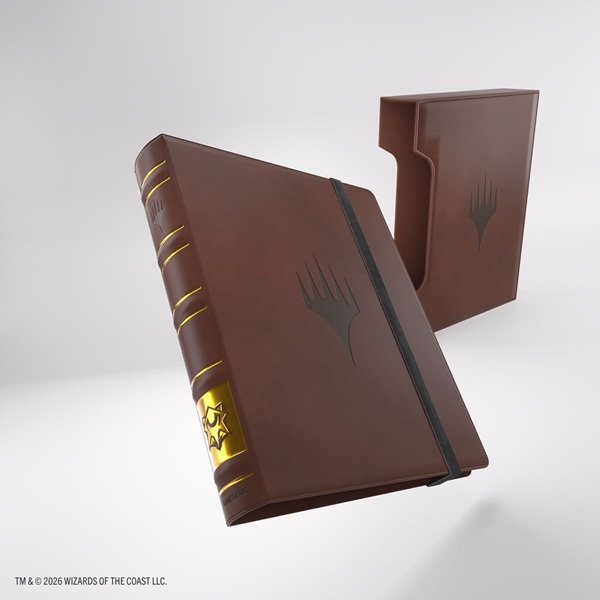 Gamegenic - Mappe: Magic: The Gathering - Secrets of Strixhaven - Cards Almanac 18-Pocket (Holder 360 Kort) - Lorehold