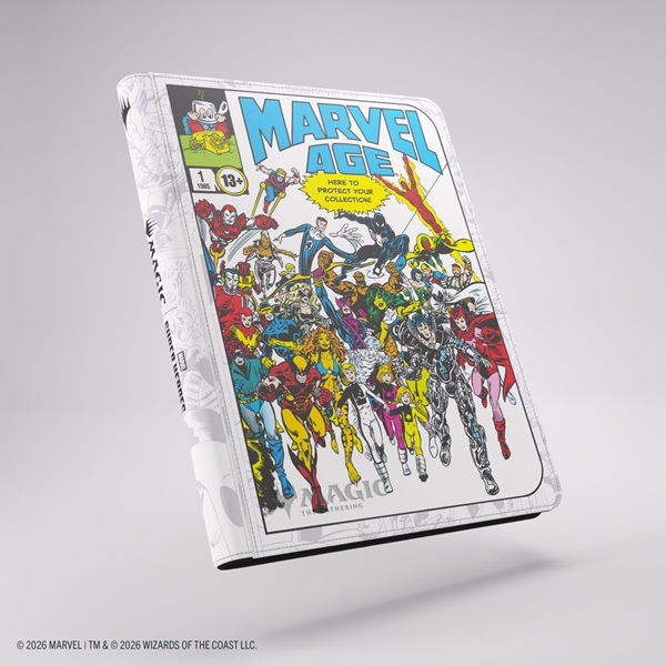 Gamegenic - Mappe: Magic: The Gathering - Marvel Super Heroes - Zip-Up Album 18-Pocket (Holder 360 Kort) - Marvel Age
