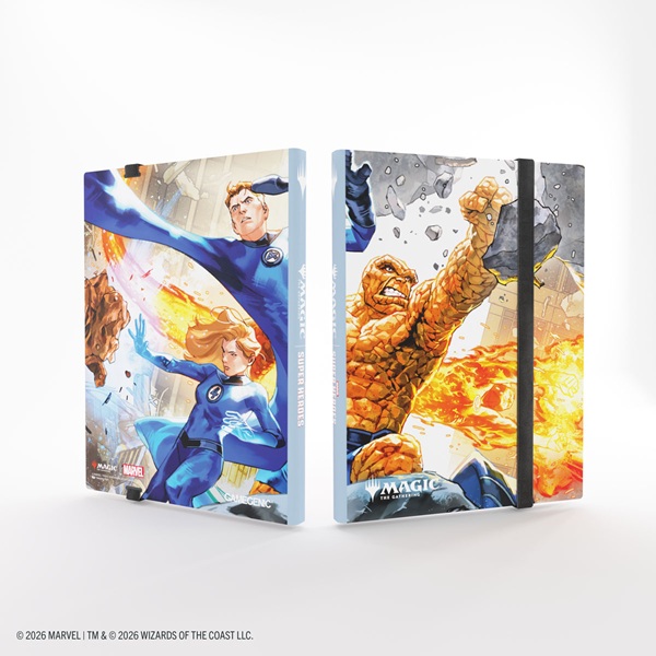 Gamegenic - Mappe: Magic: The Gathering - Marvel Super Heroes - Casual Album 18-Pocket (Holder 360 Kort) - The Fantastic Four