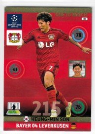 2014-15 Adrenalyn Champions League, Heung-Min Son