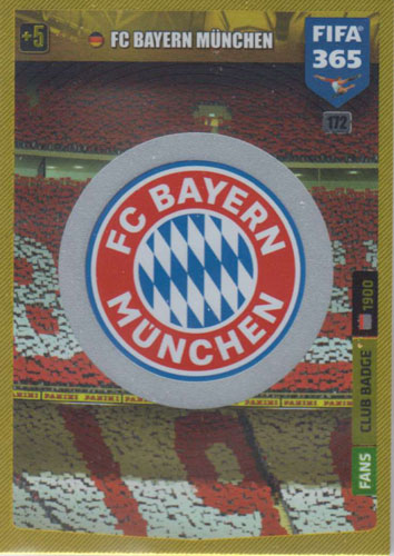 Adrenalyn XL FIFA 365 2020 - 172 Club Badge - FC Bayern München