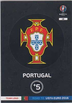Adrenalyn Road to Euro 2016, Portugal