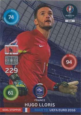 Adrenalyn Road to Euro 2016, FRA, Hugo Lloris