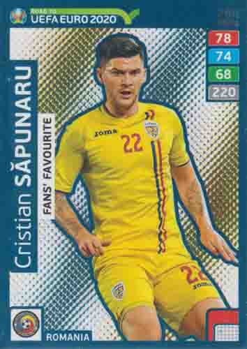 Adrenalyn XL Road to UEFA EURO 2020 #268 Cristian Săpunaru (Romania)