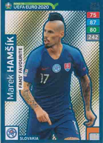 Adrenalyn XL Road to UEFA EURO 2020 #274 Marek Hamšík (Slovakia)