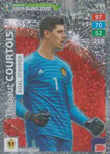 Adrenalyn XL Road to UEFA EURO 2020 #298 Thibaut Courtois (Belgium)