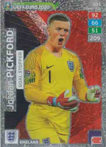 Adrenalyn XL Road to UEFA EURO 2020 #301 Jordan Pickford (England)