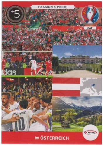 Adrenalyn Euro 2016 #242, Österreich