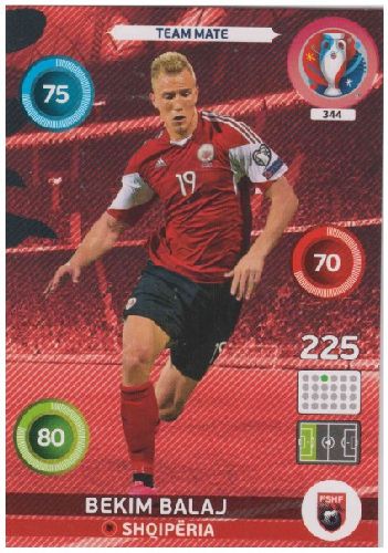 Adrenalyn Euro 2016 #344, Bekim Balaj