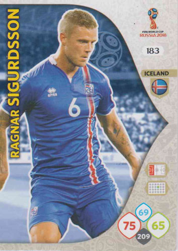 Adrenalyn World Cup 2018 #183 Ragnar Sigurdsson (Iceland)