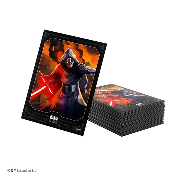 Gamegenic - Star Wars: Shadows of the Galaxy - Unlimited Art Sleeves - Kylo Ren (60+1 Kortlommer)