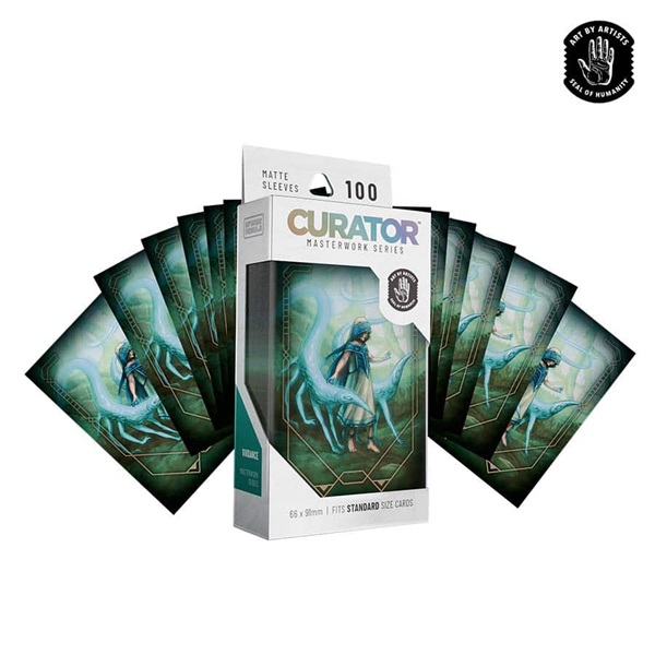 100 lommer! Curator Masterworks Sleeves: Guidance (Brittany Bowman) - Matte Standard Sleeves (66x91mm)