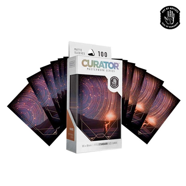 100 lommer! Curator Masterworks Sleeves: Silence (Olga Tereshenko) - Matte Standard Sleeves (66x91mm)