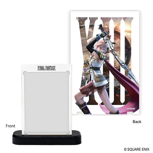 Square Enix & Ultra Pro ONE-TOUCH Edge Magnetic Holder - Final Fantasy: Lightning - Standard Size (2-5/8" x 3-3/4") 35PT UV - Sleeves #XFF00ZZZ91