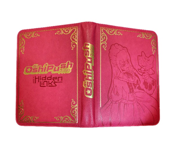 Oshi Push VTuber Card Game: Gen 2 (Gen Two): Hidden Links - 9-Pocket Binder (Holder 360 kort) - Porcelain Maid (Limited Edition)