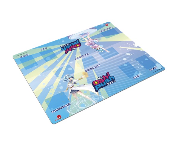 Spillemåtte (Playmat) Oversized - Oshi Push VTuber Card Game: Gen 2 (Gen Two): Hidden Links - 2-Player Set Up - Akiko