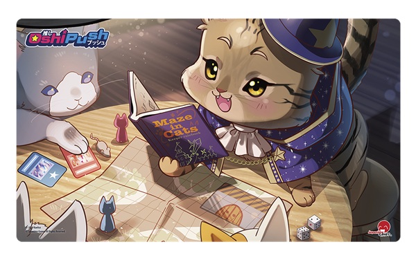 Spillemåtte (Playmat) - Oshi Push VTuber Card Game: Gen 2 (Gen Two): Hidden Links - Raelice