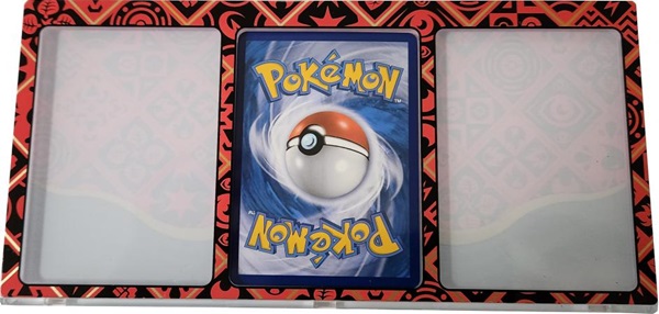 Pokemon Magnetic Card Holder: Scarlet & Violet: Paldean Fates - 3-Card Protector: Skeledirge ex Premium Collection (Red)