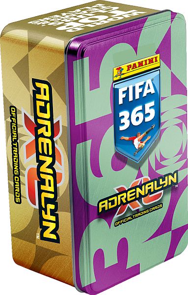 Panini Adrenalyn XL: FIFA 365 2026 Nordic Edition - Mega Tin - 10 Boosters, 4 Limited-kort