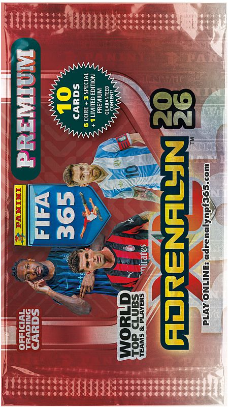 Panini Adrenalyn XL: FIFA 365 2026 Special Edition - Premium Booster Pakke - Booster Pack
