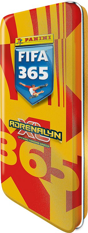 Panini Adrenalyn XL: FIFA 365 2026 - Pencil Tin - 1 Momentum Gold Booster inkl. Rising Star & Limited Edition