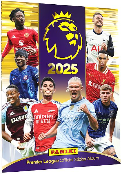 Panini Fodbold-Stickers/Klistermærker: Premier League 2025 - Album/Mappe