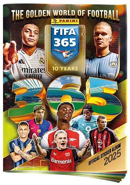 Panini Fodbold-Stickers/Klistermærker: FIFA 365 2025 - Album/Mappe