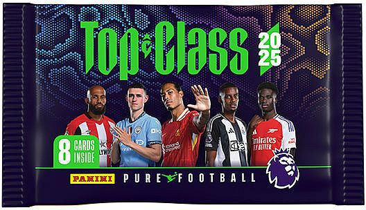 Panini Football Top Class: Premier League 2025 - Booster Pakke - Booster Pack