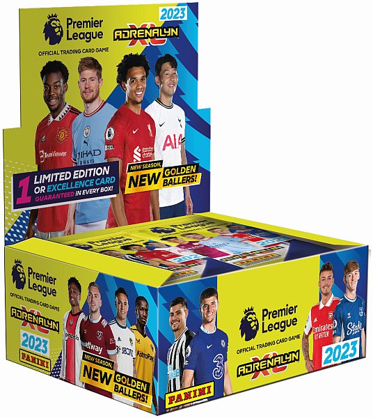 Premier League 2022/2023 - Booster Display - 1 Box med 36 Pakker - Fodboldkort